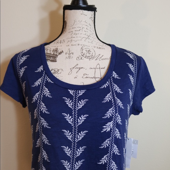 New with Tags Liz Claiborne short sleeve top shirt - Picture 3 of 6